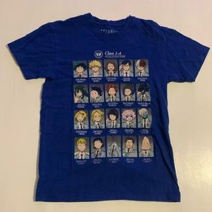 BoxLunch My Hero Academia Class 1A Yearbook Tee